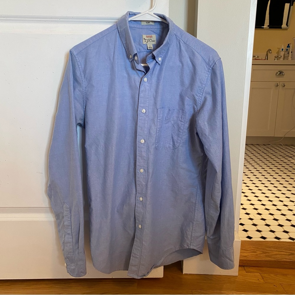 J. Crew Classic Men’s Slim Fit Oxford Button Down